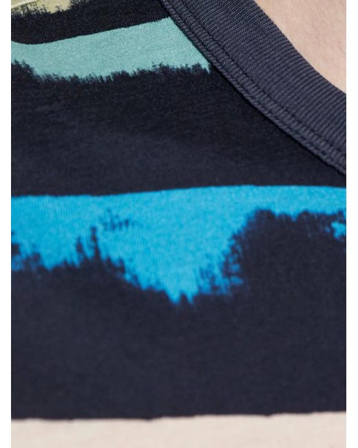 メンズ Paul Smith グラフィック Tシャツ Blue