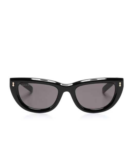 Gucci Black Sonnenbrille mit Cat-Eye-Gestell