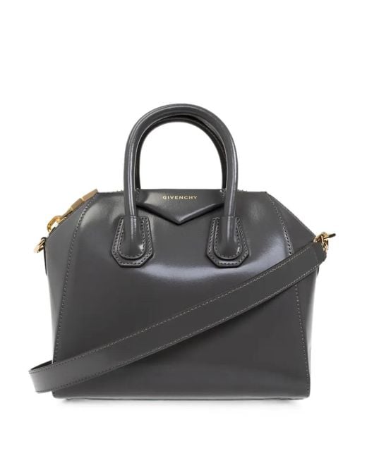 Givenchy Black Antigona Leather Shoulder Bag