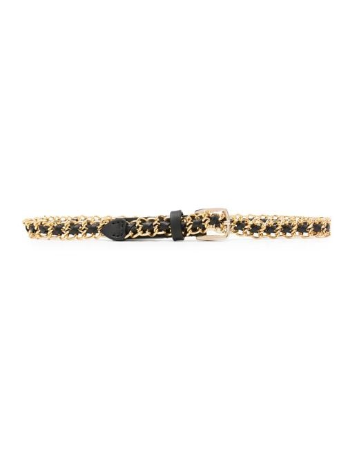 Ba&sh White Brooke Chain-Link Belt