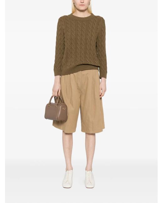 N.Peal Cashmere Brown Emilia Jumper