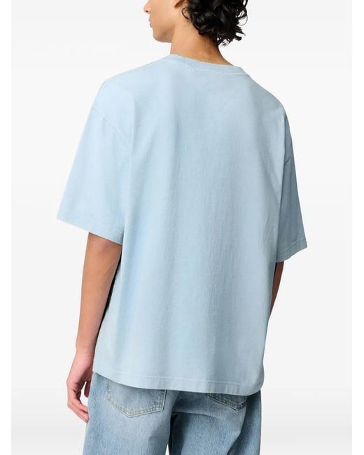 Axel Arigato Blue T-Shirt Honor Washed for men