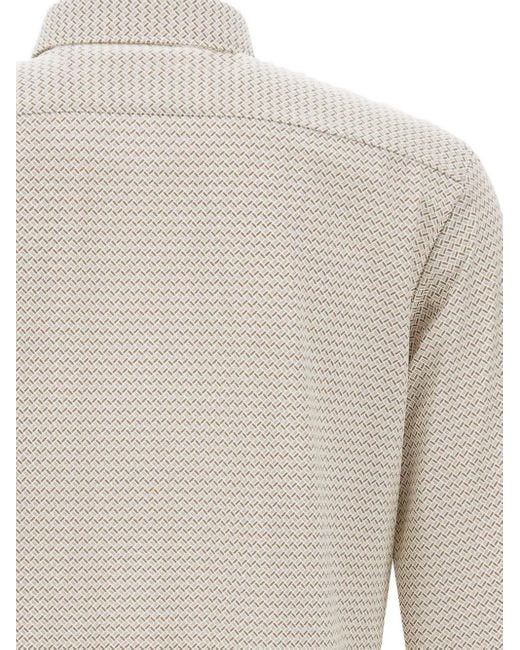Boss White Long-Sleeve Shirt for men