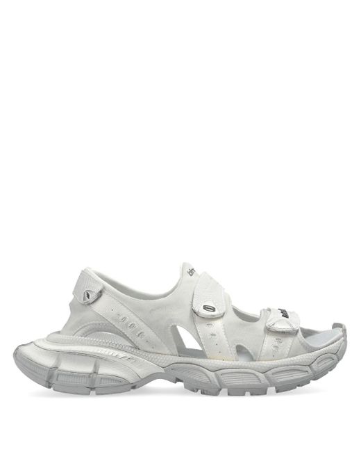Balenciaga White 3xl Chunky Sandals