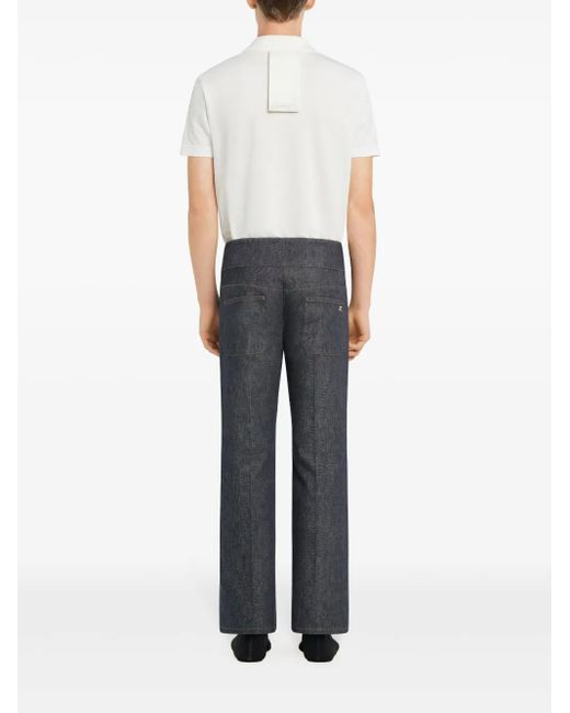 Polo Ac Courreges de hombre de color White