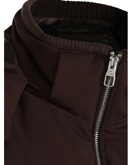 Montecore Gesteppte Weste in Black für Herren