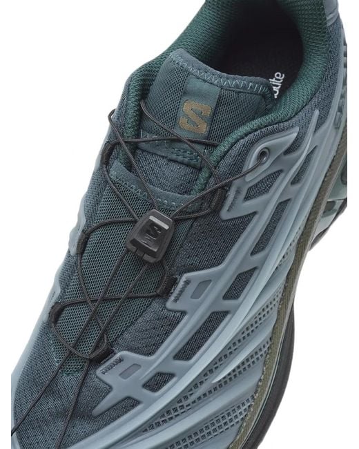 Salomon Blue Xt-Evo Quicklace-Mesh Sneakers for men