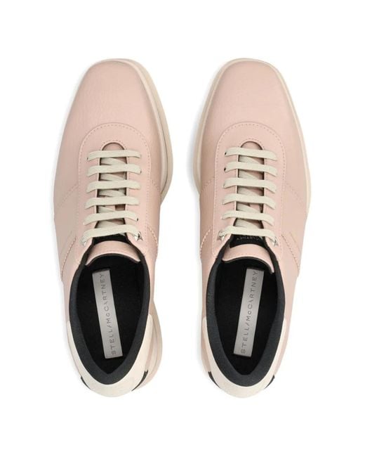 Stella McCartney Pink Sneakelyse Platform Sneakers
