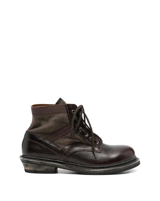 Our Legacy Black Lace-Up Boots for men