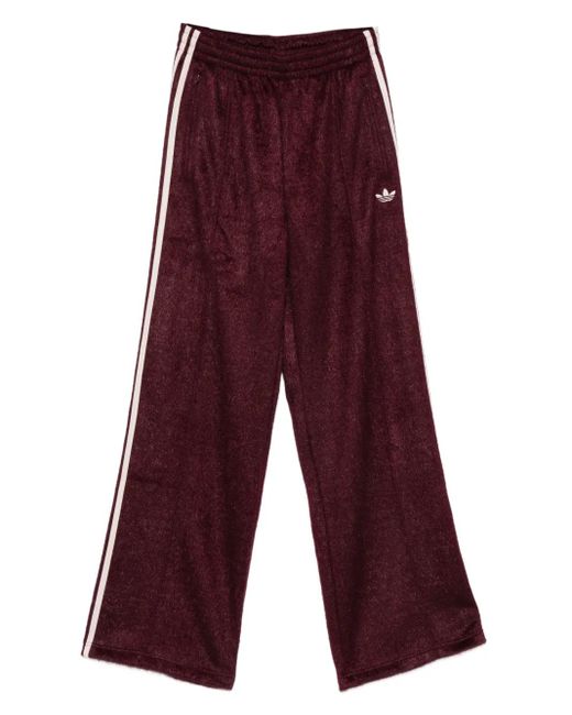 Pantalones de chándal con detalle del logo Adidas de color Red