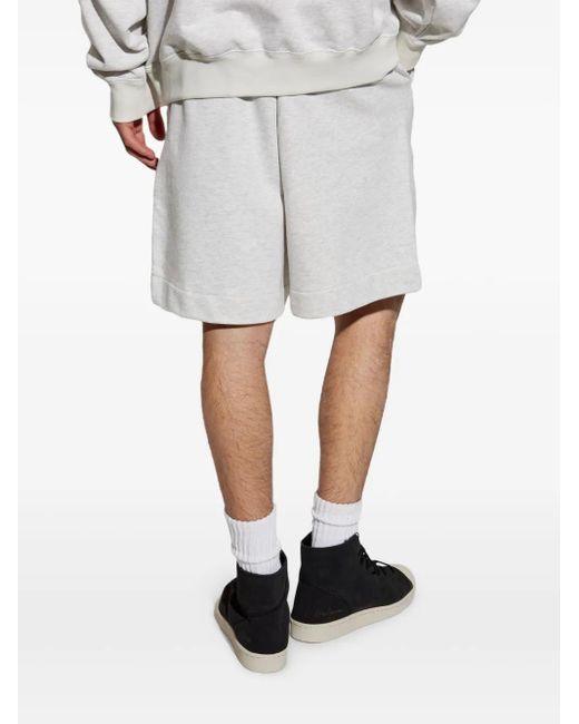 Y-3 Shorts Met Logoprint in het White voor heren