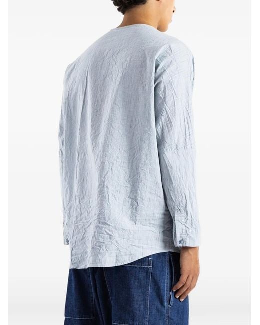 Casey Casey Blue Eclipse Shirt for men