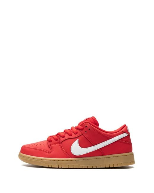 Sneakers Sb Dunk Low Pro di Nike in Red da Uomo