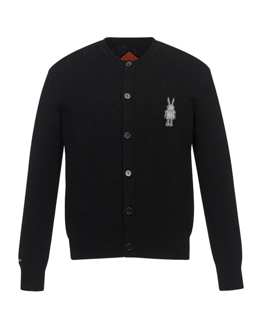 Cardigan À Patch Lapin MCM en coloris Black