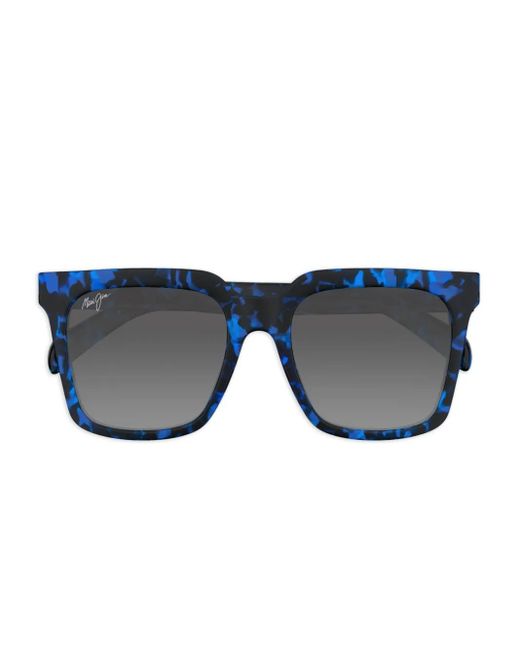 Maui Jim Blue Eckige Rooftops Sonnenbrille