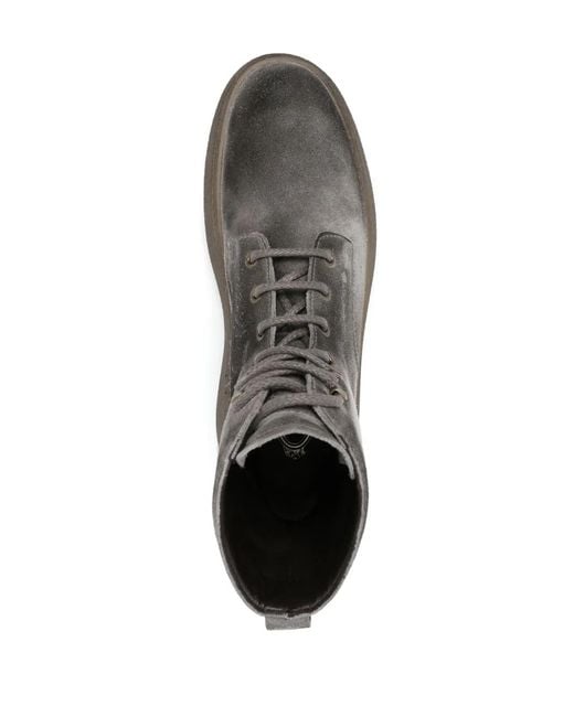 Tod's Brown Gommino Suede Boots for men