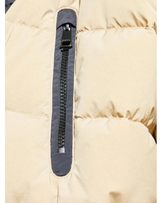 Bogner Natural Hooded Zipped Padded Jacket for men