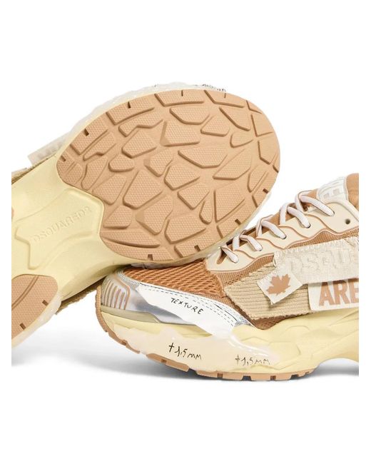 DSquared² Natural Faster Sneakers for men