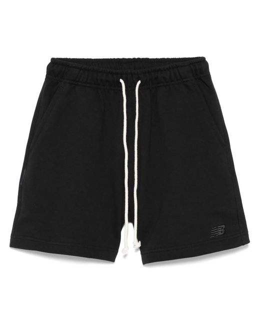 New Balance Black Athletics Shorts
