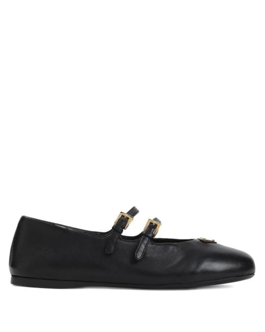 Prada Black Ballet Flats