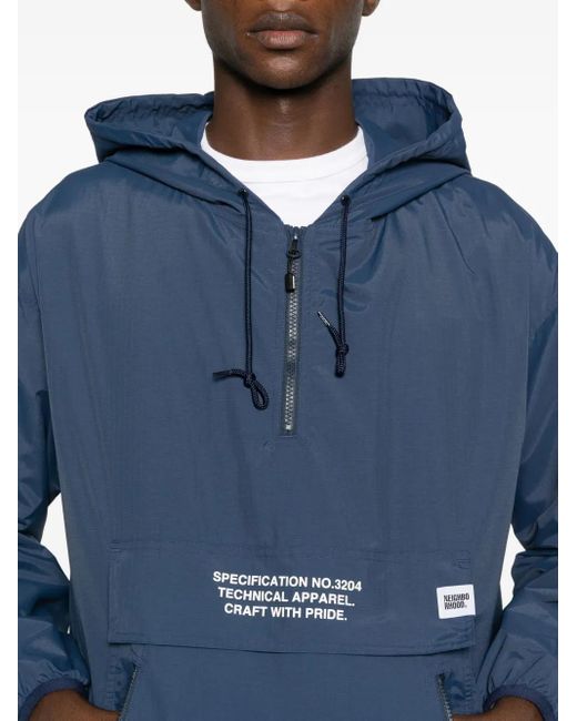 Neighborhood Jack Met Capuchon in het Blue voor heren