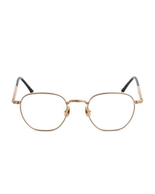 Matsuda Natural Round-Frame Glasses