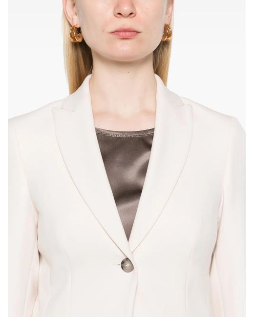 Peserico Natural Double-Face Blazer