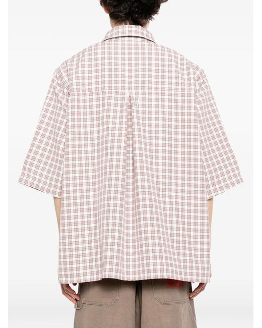 Willy Chavarria Red Corcoran Shirt for men