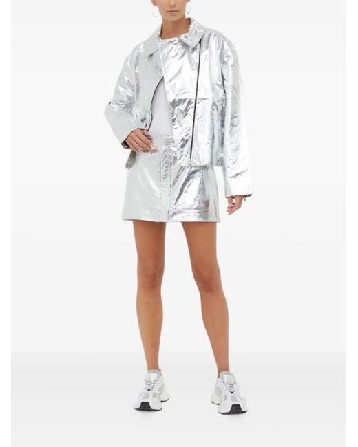 Stine Goya Gray Rockey Zip Jacket