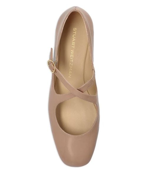 Ballerines Clem Stuart Weitzman en coloris Brown
