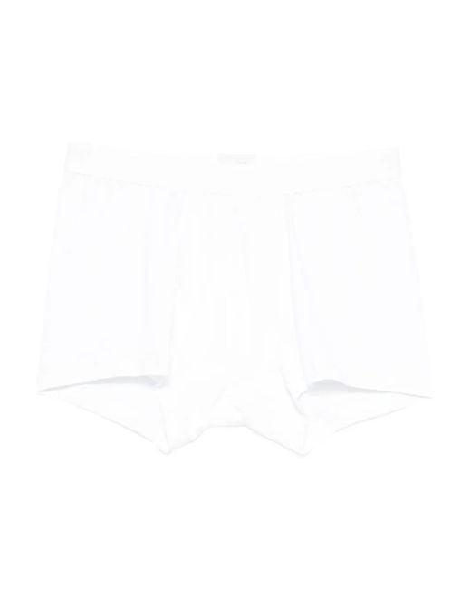 Bóxer superfino Sunspel de hombre de color White