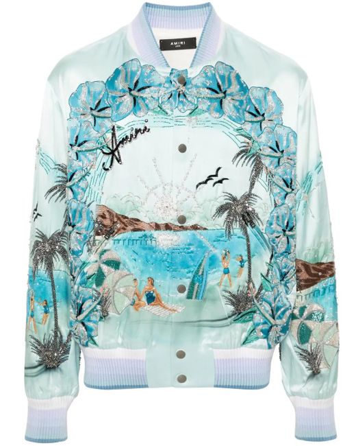 Amiri Blue Outerwears for men