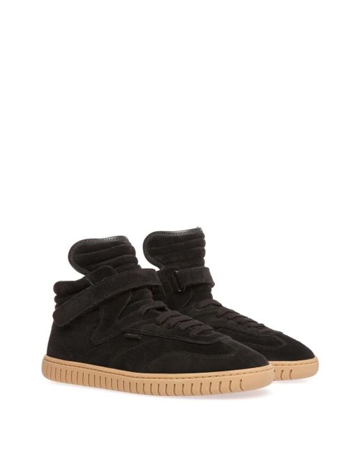 Bally Black Calf Suede Sneaker for men