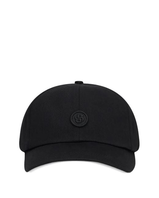 Boss Baseballkappe Mit Logo-Patch in Black für Herren