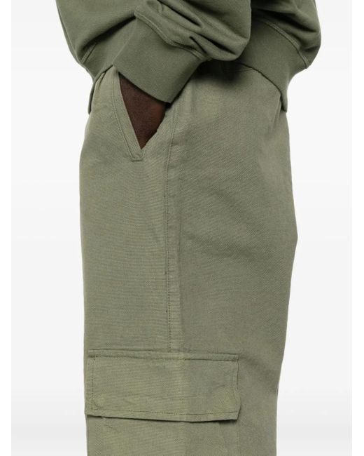 Arte' Green Multiple-Pocket Cargo Pants for men