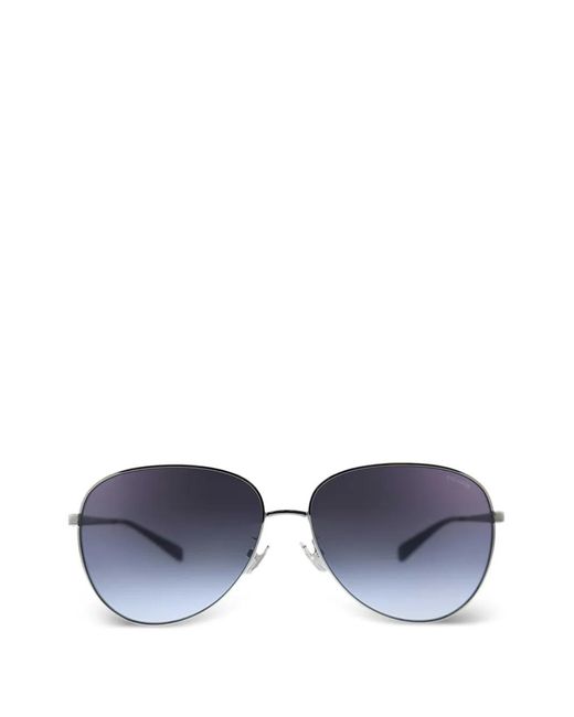 COACH Blue Getönte Pilotenbrille