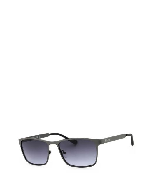 Kenneth Cole Blue Rectangle-Frame Sunglasses for men