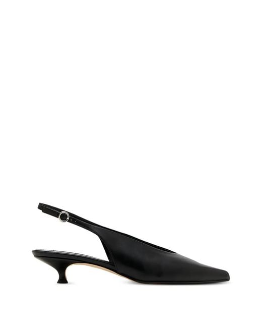 Aeyde Black Camilla Slingback Pumps
