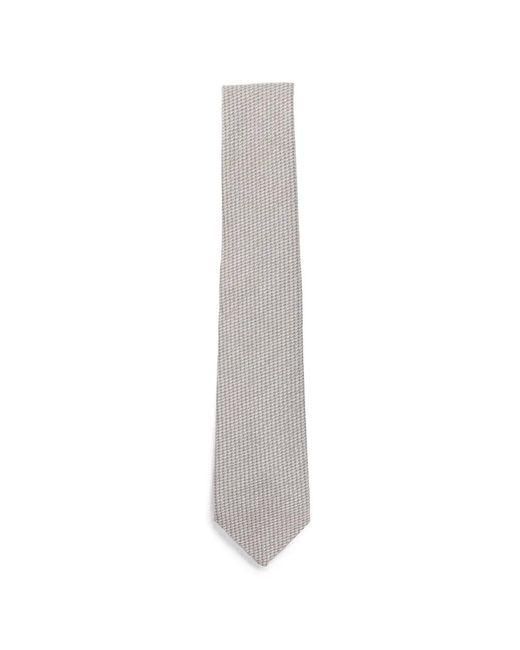 Cravatta di Canali in White da Uomo