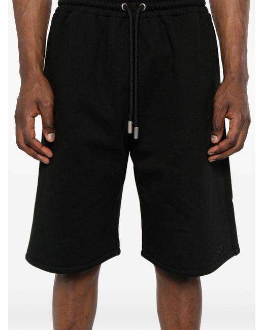 Short en coton à logo brodé Off-White c/o Virgil Abloh pour homme en coloris Black