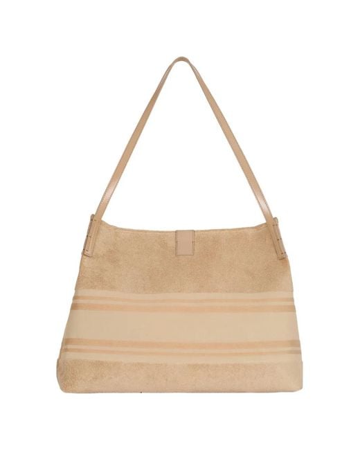 Balmain Natural Medium Release Tote Bag