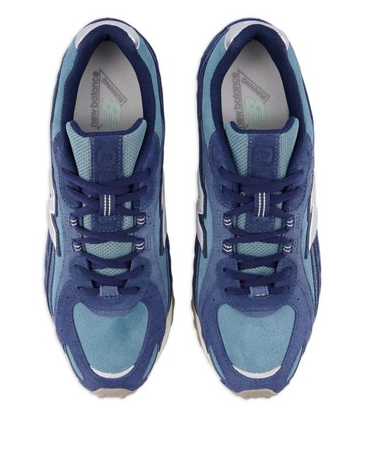 New Balance Blue 204L Panelled Sneakers
