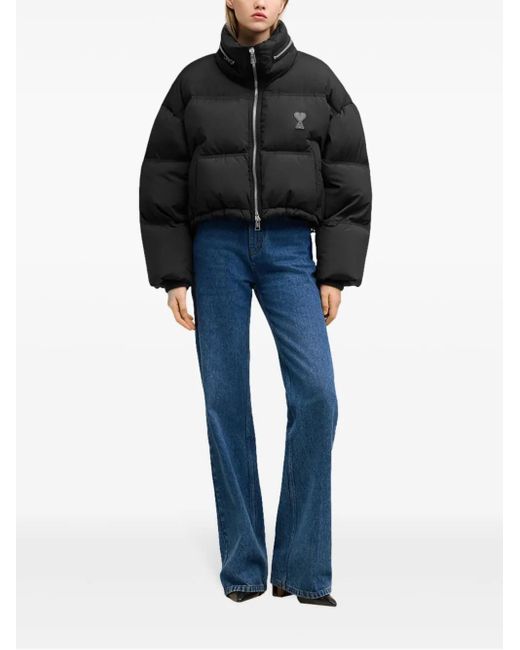 AMI Black Coats & Jackets