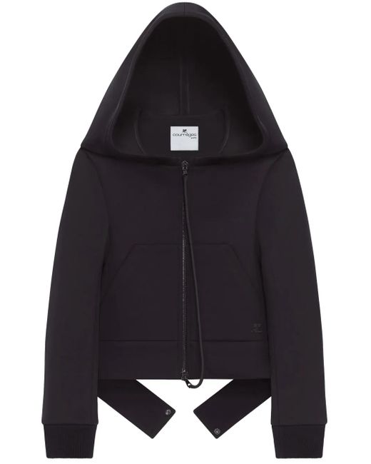 Courreges Black Cocoon Jacket