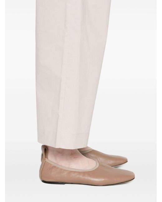 Pantalon droit à taille haute Woolrich en coloris White