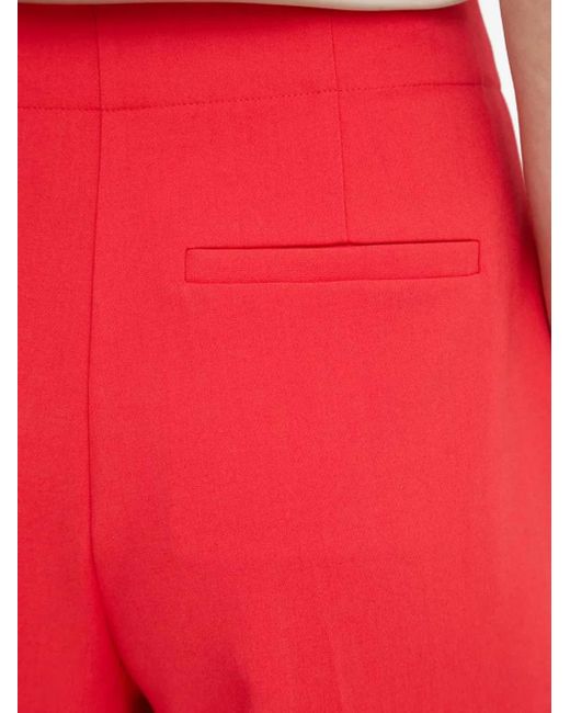 Day Birger et Mikkelsen Broek Met Geplooide Voorkant in het Red