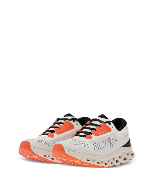 On Shoes White Cloudstratus Sneakers