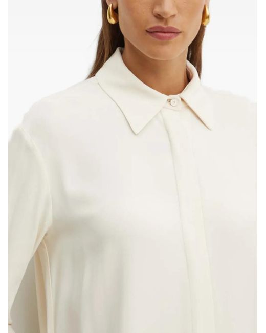 Camicia Con Colletto A Punta di Liviana Conti in White