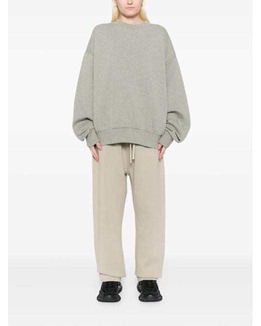 Fear Of God Natural Logo-Embossed Trousers