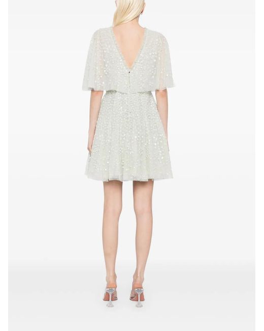 Needle & Thread White Leila Dress
